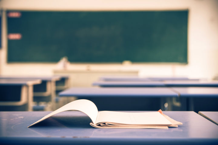 Empty classroom